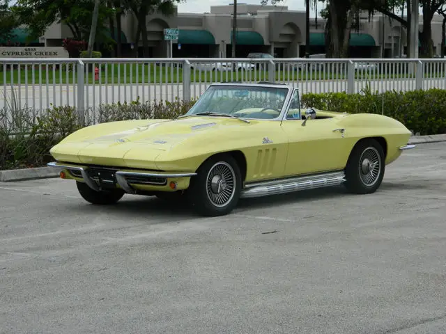 1966 Chevrolet Corvette #S MATCHING 427 BIG BLOCK CONVERTIBLE