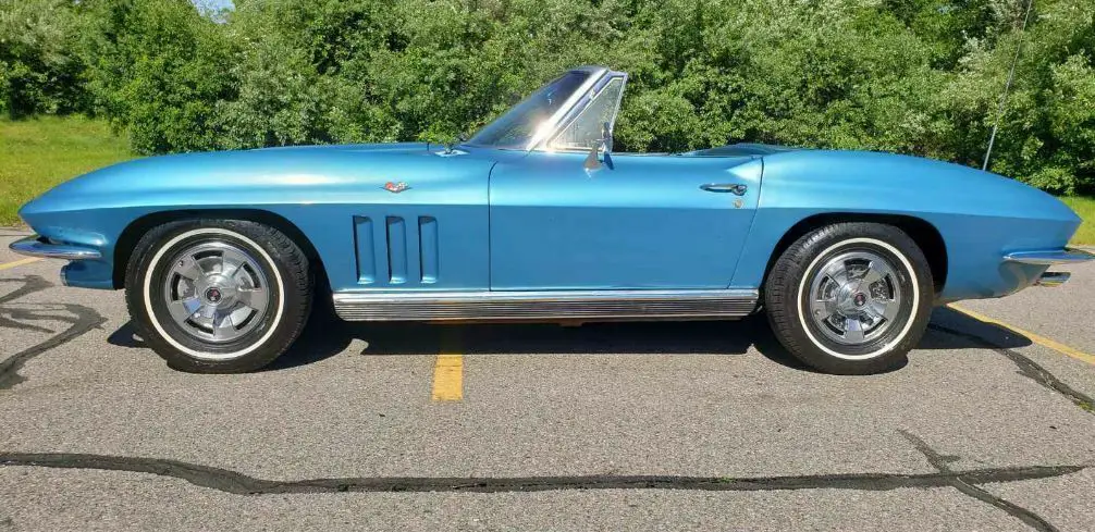 1966 Chevrolet Corvette 1966 CORVETTE CONVERTIBLE NASSUA BLUE EXTERIOR