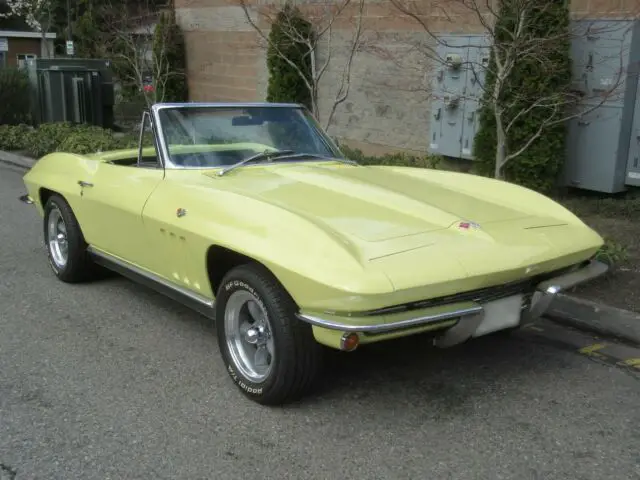 1966 Chevrolet Corvette Roadster matching # 327 4 speed