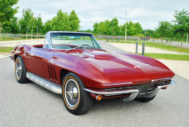 1966 Chevrolet Corvette Convertible 427/425 HP 4-Speed Absolutely Gorgeous