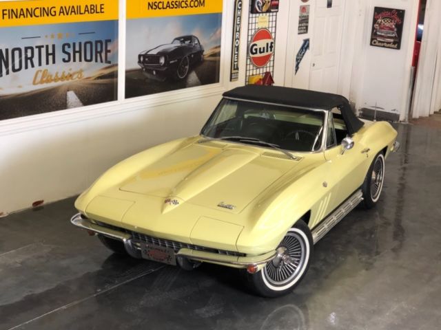 1966 Chevrolet Corvette -STINGRAY CONVERTIBLE DOCUMENTED SIDE EXHAUST-VIDE