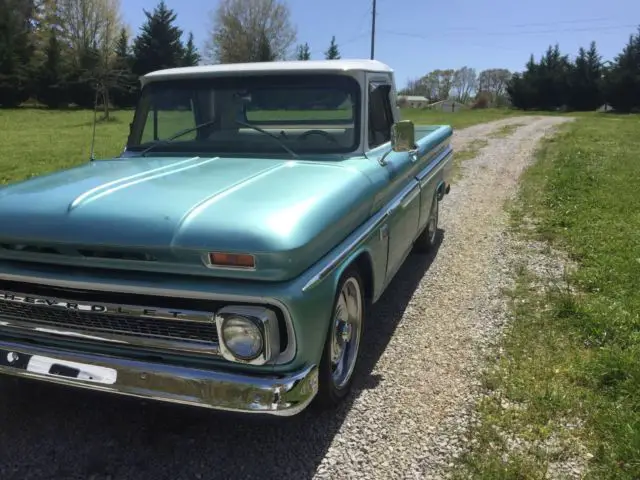 1966 Chevrolet C-10 chrome tram