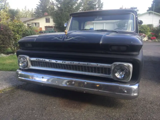 1966 Chevrolet C-10 black