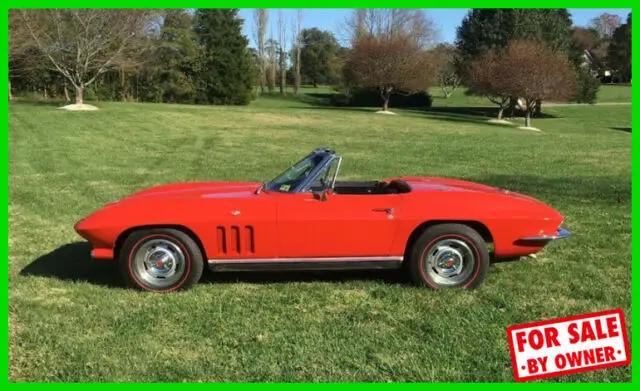 1966 Chevrolet Corvette 1966 Convertible with Removable Hardtop