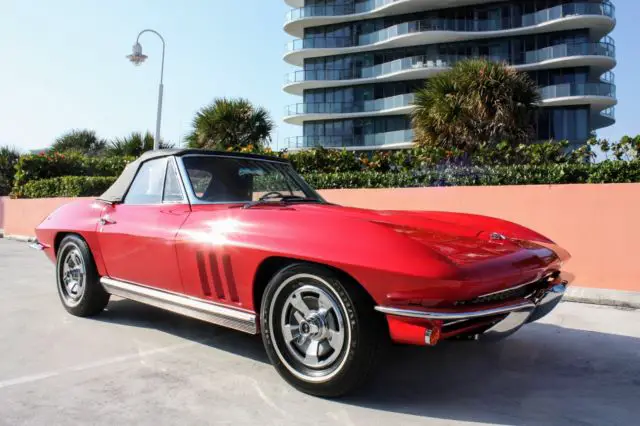 1966 Chevrolet Corvette 1 Owner 4 Speed Manual A/C Teak Power