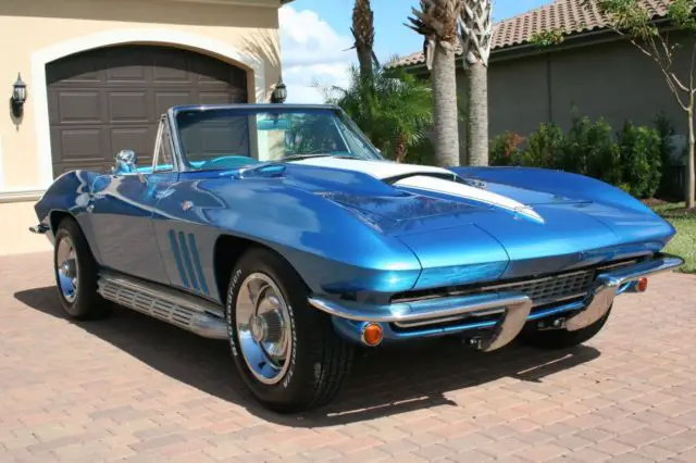 1966 Chevrolet Corvette Convertible On-Frame Restoration