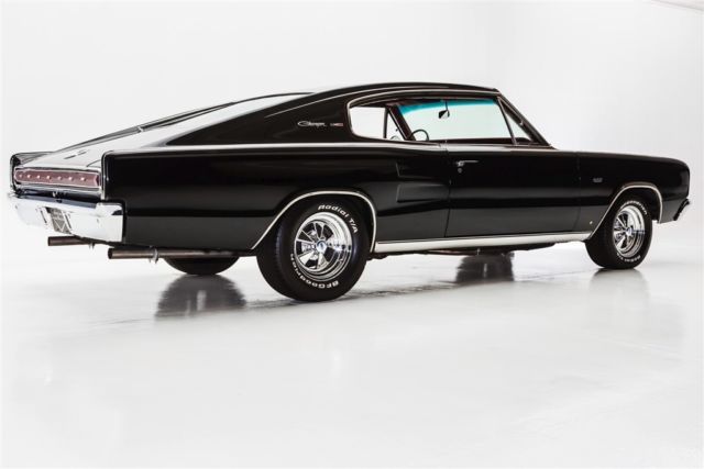 1966 Dodge Charger Black/Red 440,727 Auto