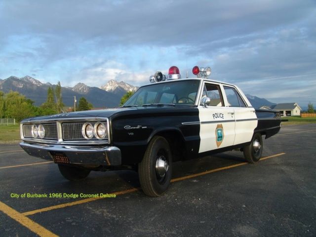 1966 Dodge Coronet POLICE CAR