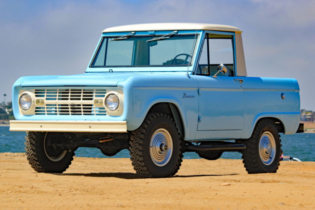 1966 Ford Bronco Fully Restored Excellent Condition Rare Half Cab U14 Truck For Sale Photos Technical Specifications Description