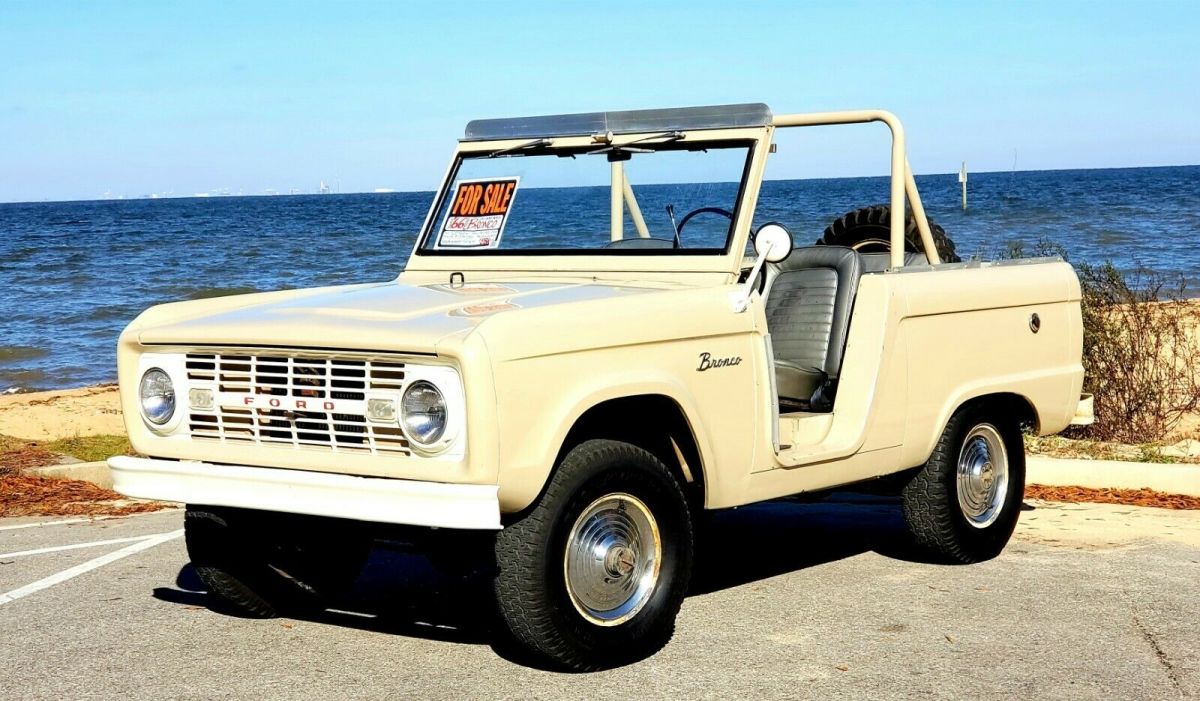 1966 Ford Bronco U13 Roadster Early Uncut And Unrestored Budd Body Prototype For Sale Photos Technical Specifications Description