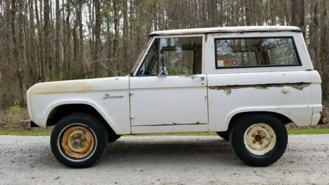 1966 Ford Bronco U15 Uncut 4wd Manual Trans 270ci I6 Eyebrow Grill Pto Winch For Sale Photos Technical Specifications Description