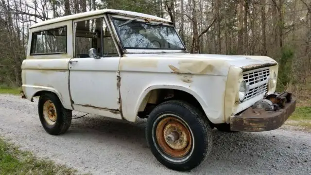 1966 Ford Bronco U15 Uncut 4wd Manual Trans 270ci I6 Eyebrow Grill Pto Winch For Sale Photos Technical Specifications Description