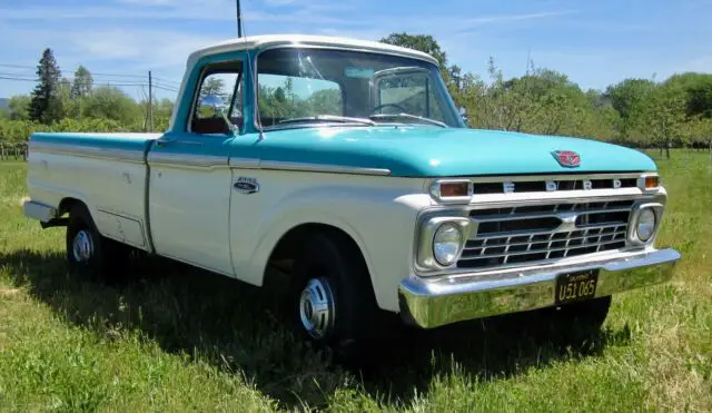 1966 Ford F-250 F-250 Custom Cab camper Special