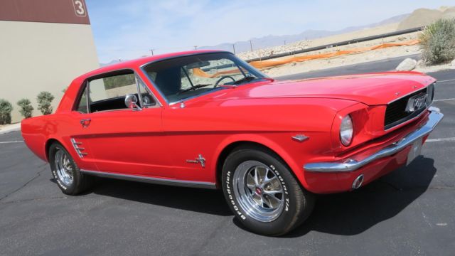 1966 Ford Mustang 289 C CODE P/S CALIFORNIA CAR! POWER BAKES! CLEAN!