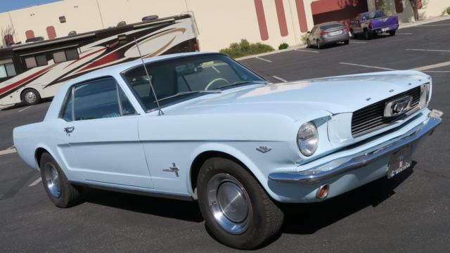 1966 Ford Mustang 289 V8 4 SPEED! C CODE! PONY INTERIOR!!!