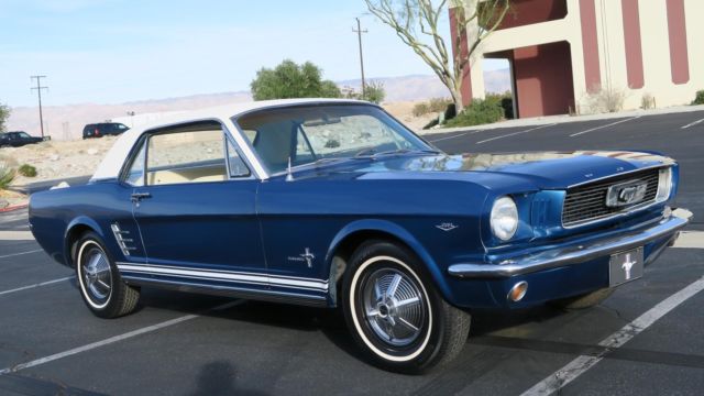 1966 Ford Mustang 289 V8 4 SPEED C CODE! SAN JOSE CAR! P/S! DISC BRK