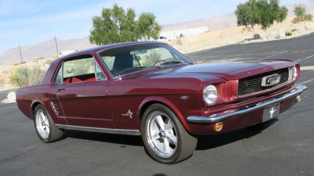 1966 Ford Mustang 289 V8 C CODE! P/S! NEW PAINT! POWER DISC BRAKES!