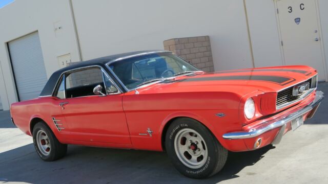 1966 Ford Mustang A CODE 289 P/S! PWR DISC! WEST COAST CAR! PONY INT