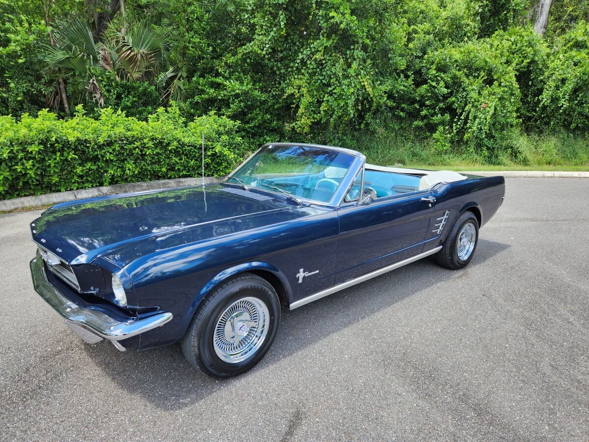 1966 Ford Mustang Convertible Manual Transmission