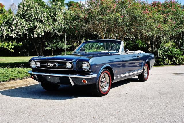 1966 Ford Mustang GT Convertible A Code Nut & Bolt Restoration Wow!