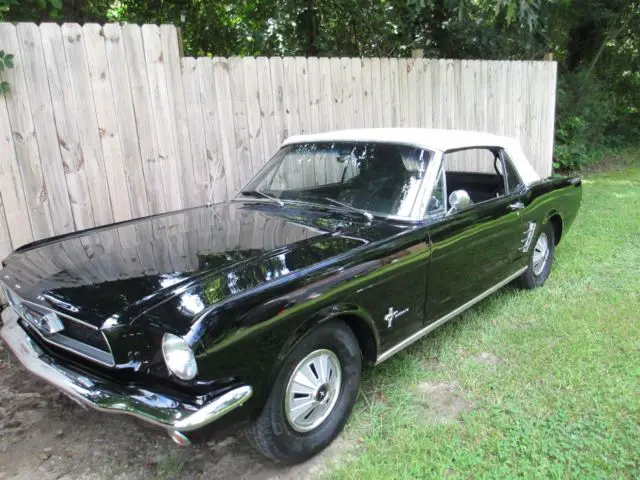 1966 Ford Mustang Black