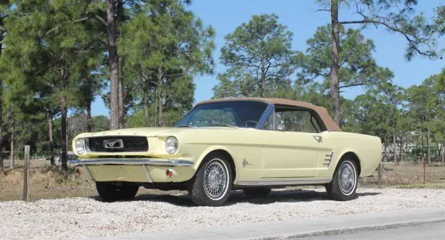 1966 Ford Mustang Convertible With A/C