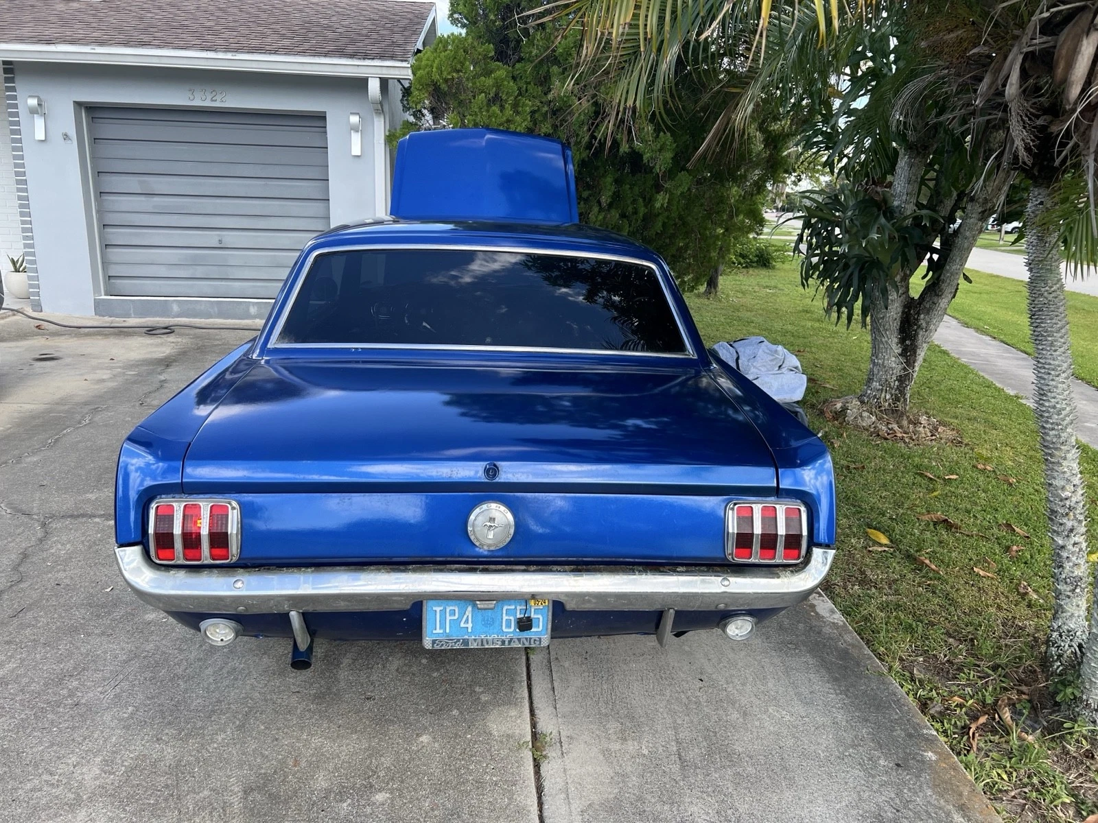 1966 Ford Mustang Coupe Blue 1966 Ford Mustang