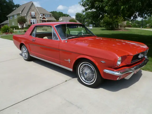 1966 Ford Mustang Deluxe Interior Coupe