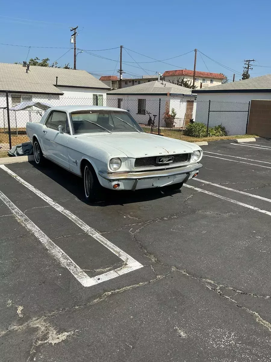 1966 Ford Mustang White