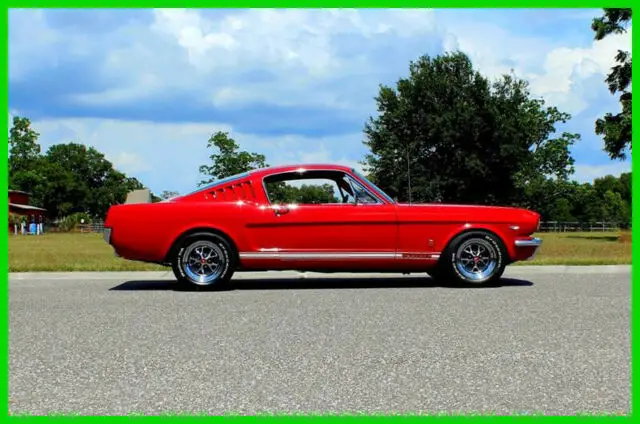 1966 Ford Mustang 302 cubic inch V8 engine, factory 4 speed car