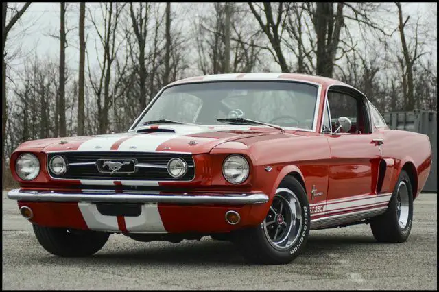 1966 FORD MUSTANG GT350 CLONE 16,742 Miles RED 302 Manual for sale ...