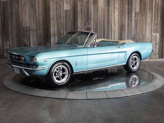 1966 Ford Mustang Full Resto, 289 V8 Convertible with AC Rare Color
