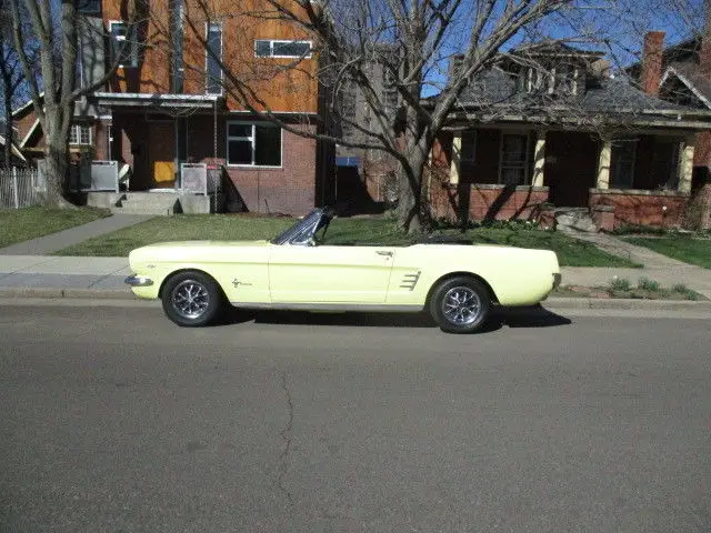 1966 Ford Mustang convertible