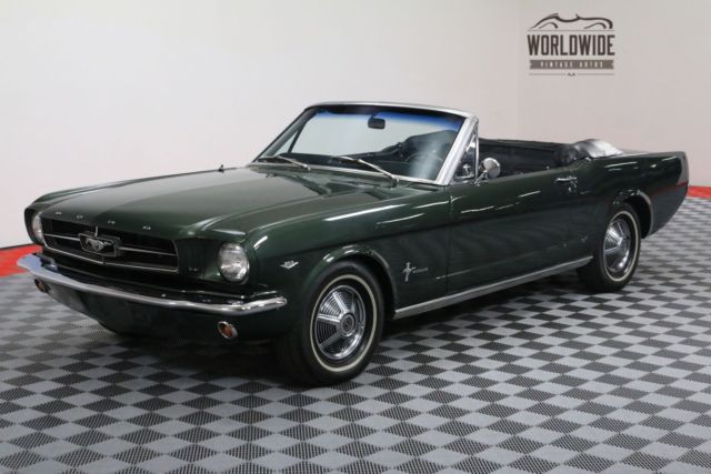 1966 Ford Mustang RESTORED. CONVERTIBLE. V8. AUTOMATIC