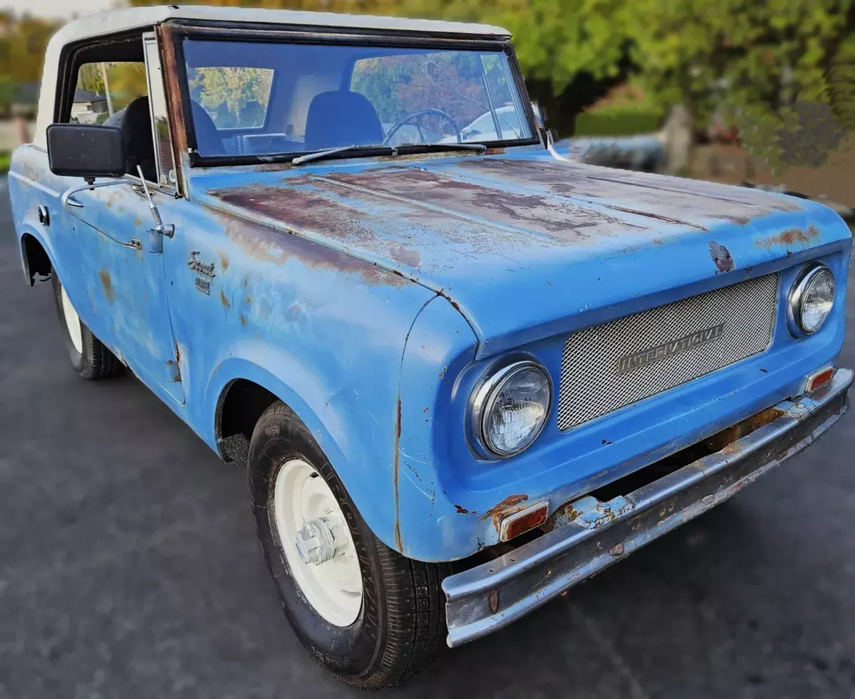 1966 International Harvester Scout Sport top