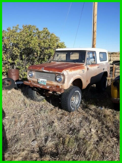 1966 International Harvester Scout New Suspension and 3" Lift