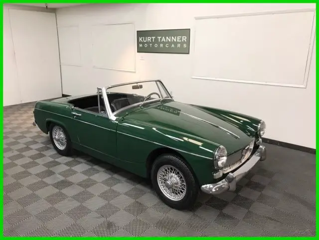 1966 MG Midget 4-SPEED. WIRE WHEELS. 1098 cc. WEBER CARB