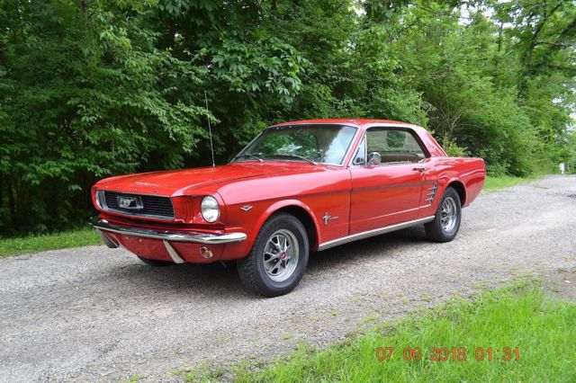 1966 Ford Mustang COUPE 289 MANAUL POWER STEERING
