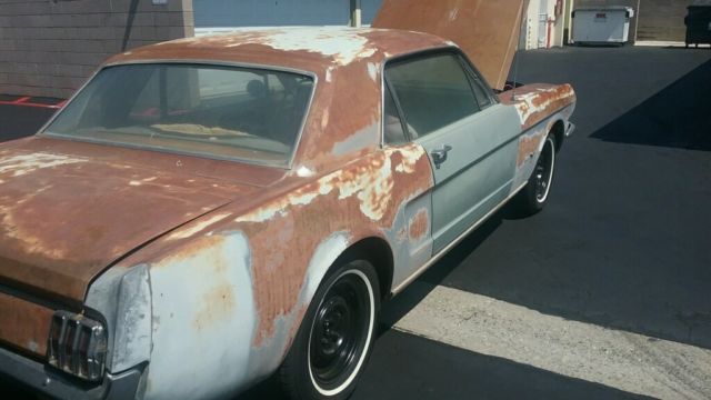 1966 Ford Mustang stock..