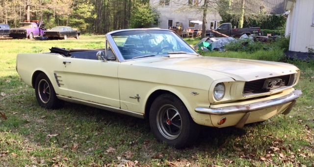 1966 Ford Mustang convertible A-code