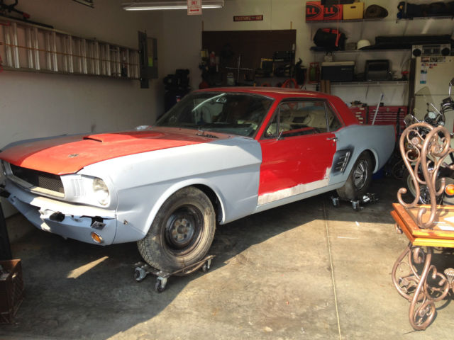 1966 Mustang Coupe - Restomod project for sale: photos, technical ...