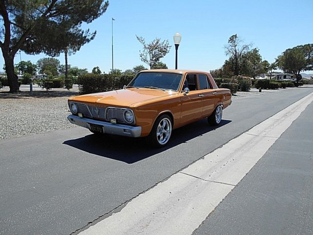 1966 Plymouth Valiant California car rust free.