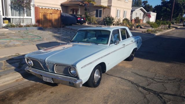 1966 Plymouth valiant