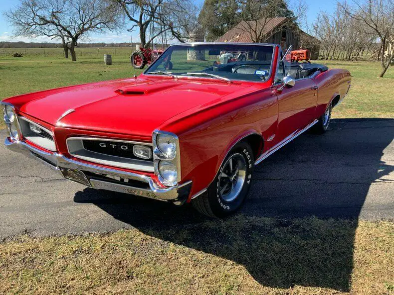 1966 Pontiac GTO 400 tripower 4 speed PS PB