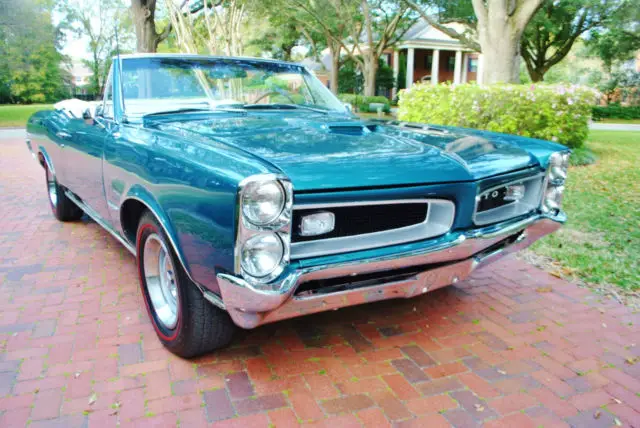 1966 Pontiac GTO Convertible 389 V8 Fully Restored Build Sheet PHS