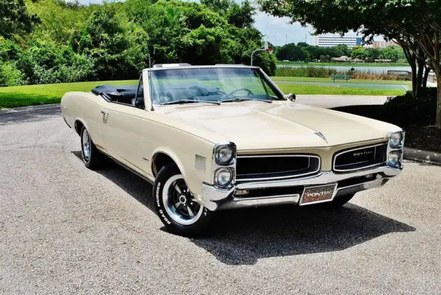 1966 Pontiac Le Mans Convertible 326 4bbl Simply Stunning