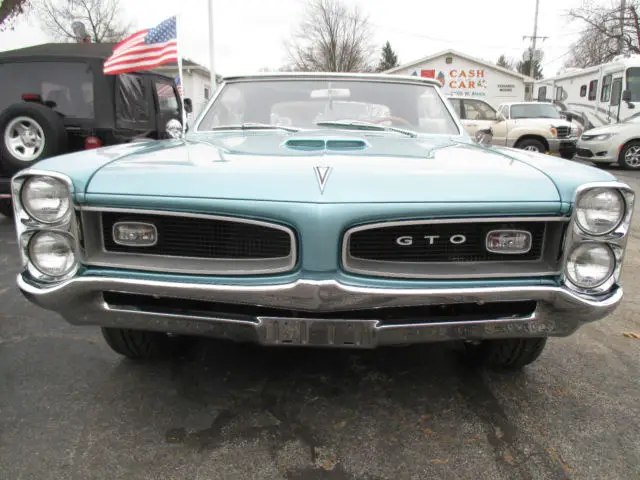 1966 Pontiac GTO teal