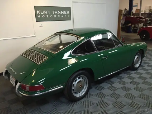 1966 PORSCHE 912 COUPE. IRISH GREEN WITH BLACK TRIM. 4-SPEED. EXCELLENT ...