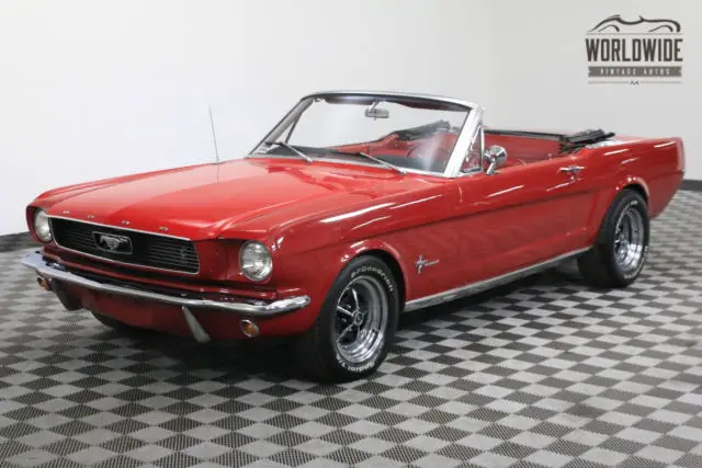 1966 Ford Mustang CONVERTIBLE 302 V8 AUTO FRONT DISC BRAKES