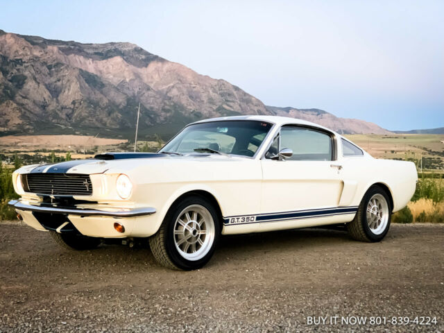 1966 Ford Mustang SHELBY GT350 COBRA FASTBACK TREMEC 5-SPEED WILWOOD